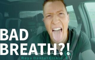 علت بوی بد دهان